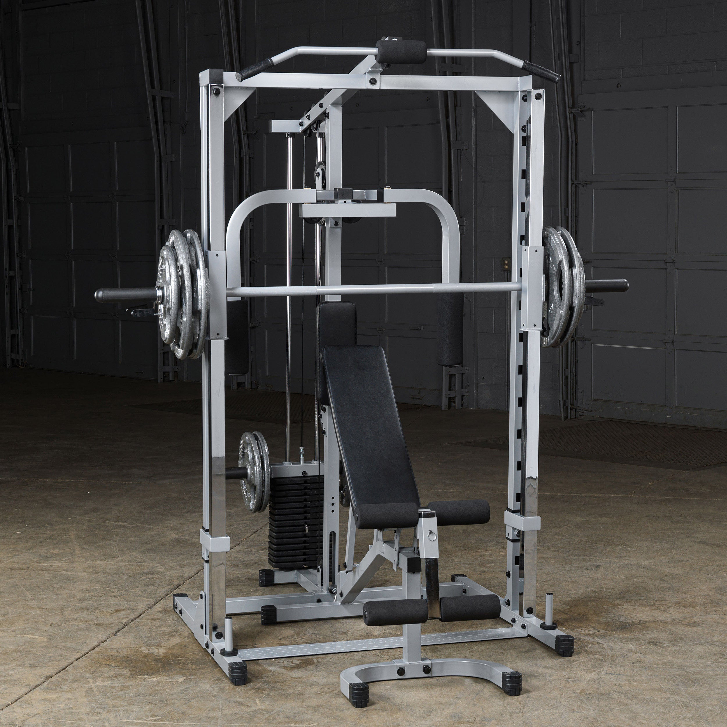 Body-Solid Powerline PSM1442XS Smith Machine Package