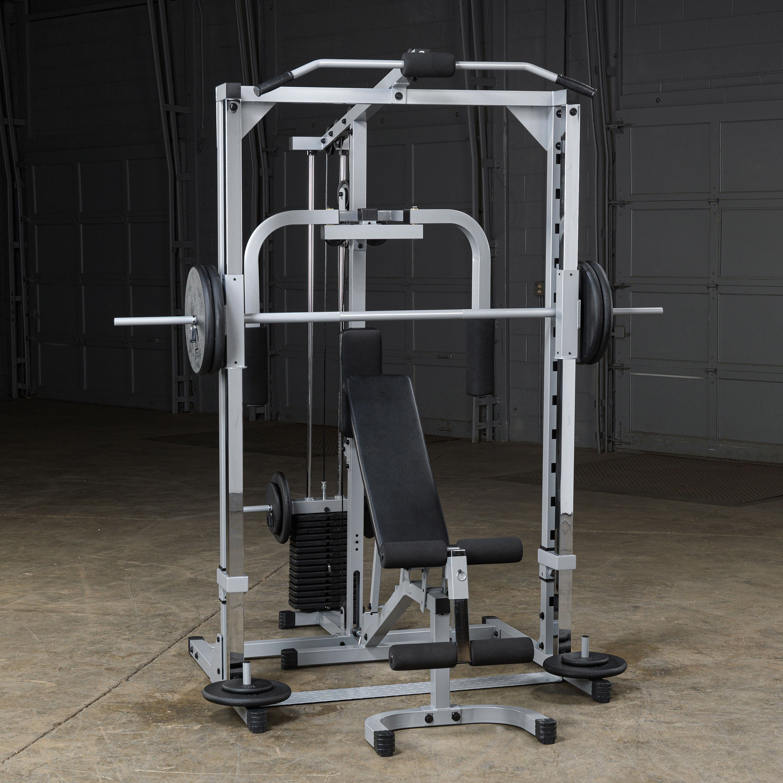 Body-Solid Powerline PSM1442XS Smith Machine Package