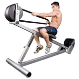man using RX3300 Incline Rope Pull Rowing Machine
