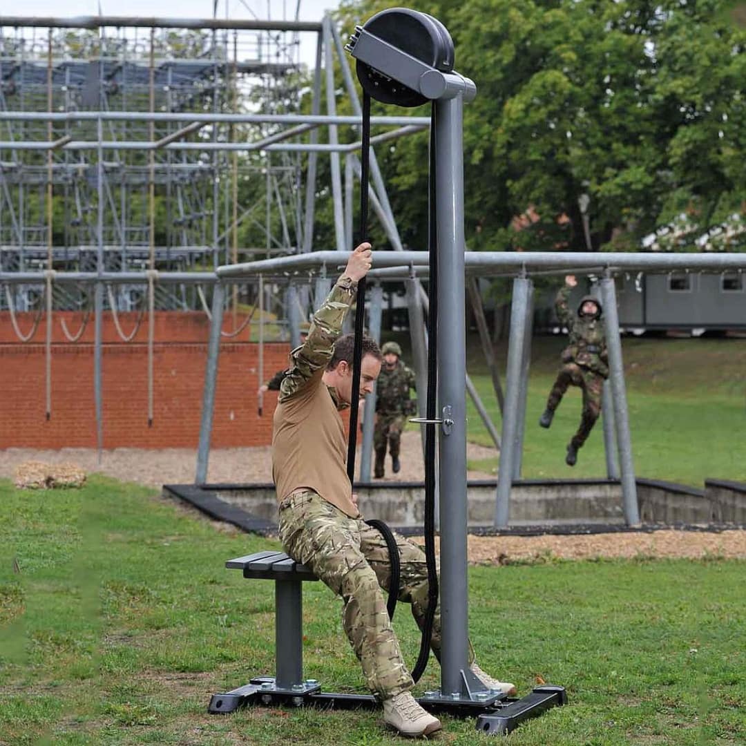 Ropeflex RX5500 Outdoor Rope Pull Machine