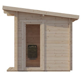 Outdoor Home Sauna Kit MOCKUP