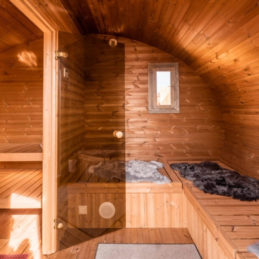 SaunaLife Model G11 Premium Outdoor Home Sauna