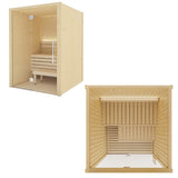 SaunaLife Model X2 Indoor Home Sauna Kit