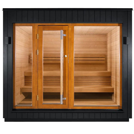 SaunaLife g7 Outdoor Premium Luxury Sauna Mockup