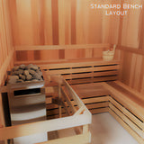 Scandia Custom Pre Cut Sauna Room Kit