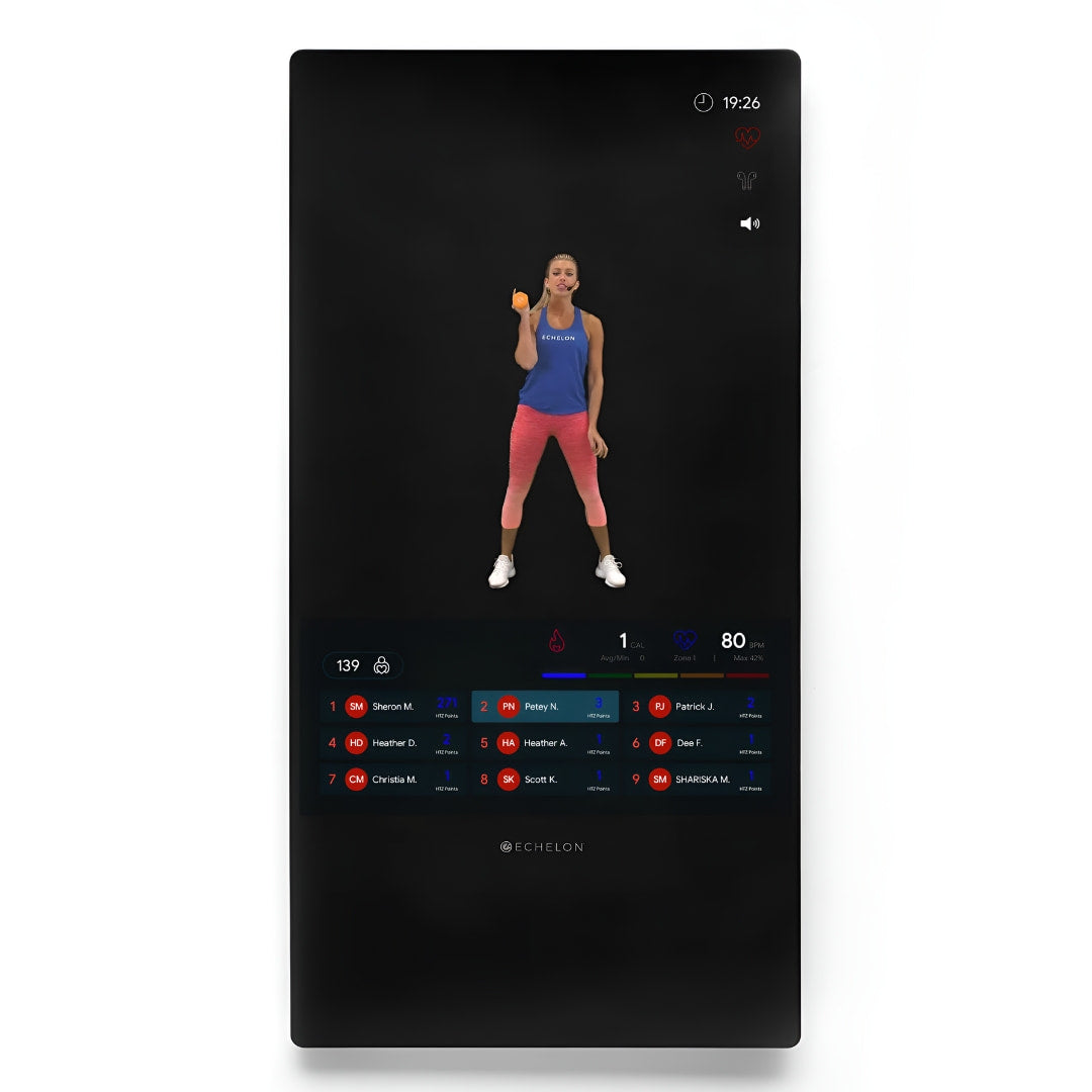 ZiahCare's Echelon Reflect 50" Smart Fitness Mirror Mockup Image 1