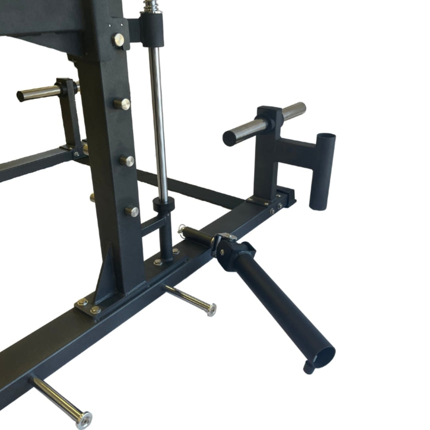 ZiahCare's Diamond Fitness Smith Machine Half Power Rack Combo Mockup Image 8