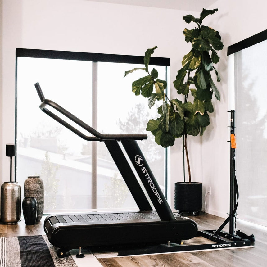 Optimill® Flat Motorless Treadmill in home