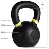 TruGrit Cast Iron Kettlebell Weights0lb