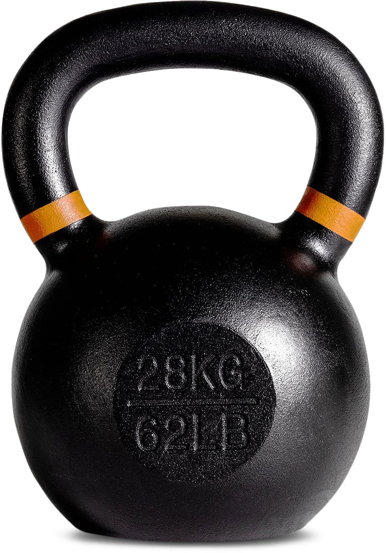 TruGrit Cast Iron Kettlebell Weights 62lb