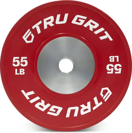 TruGrit Competition Series Olympic Bumper Plates 55lb