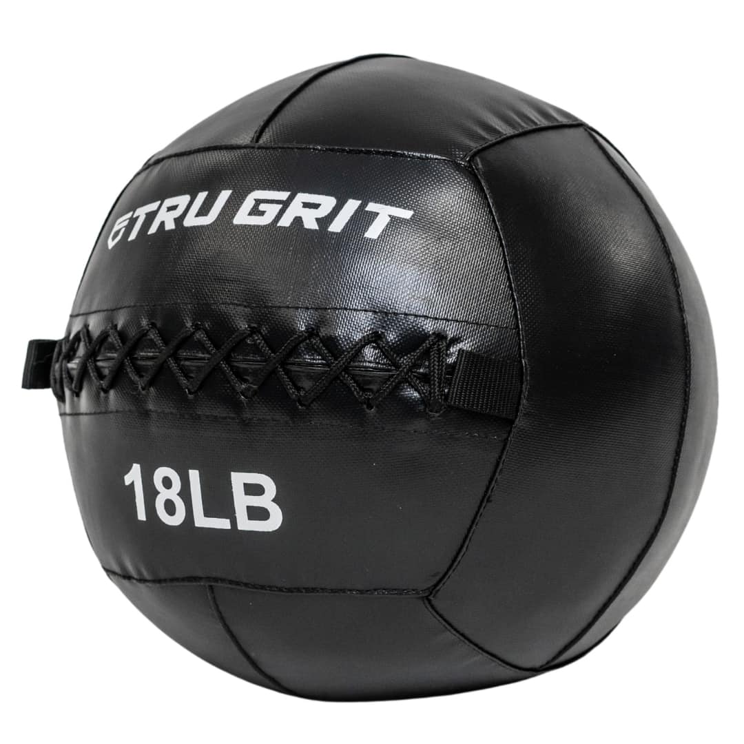 TruGrit Double Stitched Medicine Ball8lb 4