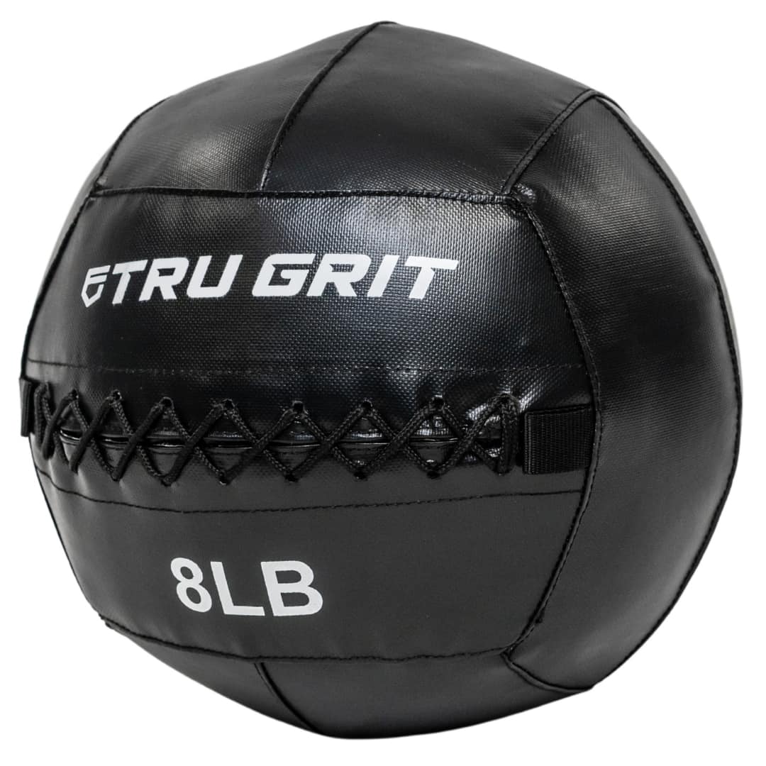 TruGrit Double Stitched Medicine Ball 8lb