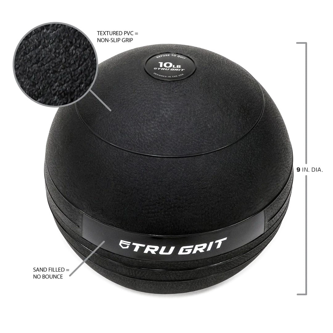 TruGrit Heavy Duty Slam Ball0lb