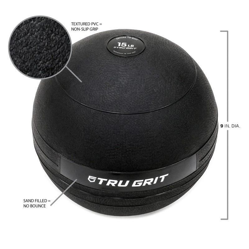 TruGrit Heavy Duty Slam Ball5lb