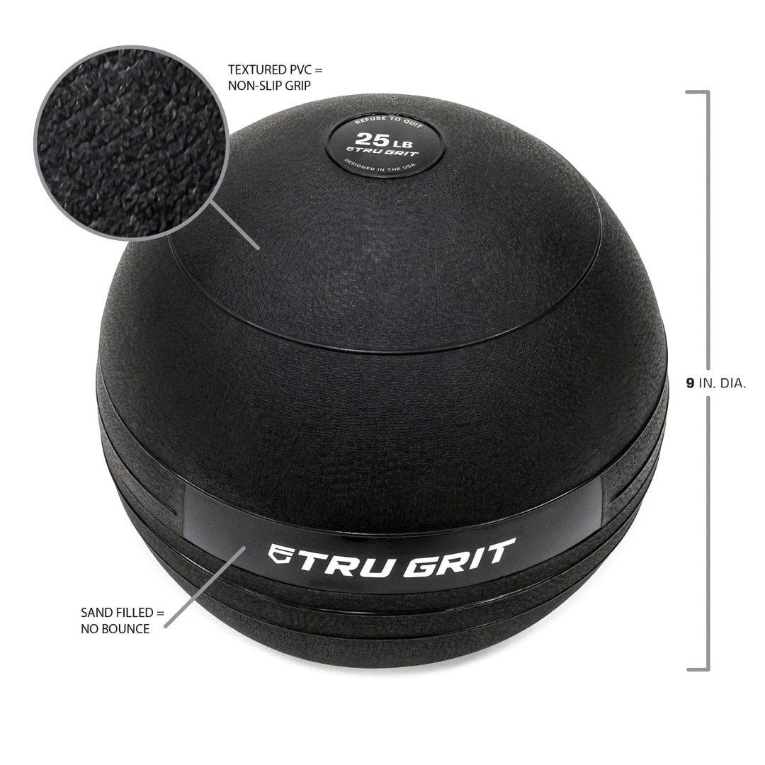 TruGrit Heavy Duty Slam Ball5lb