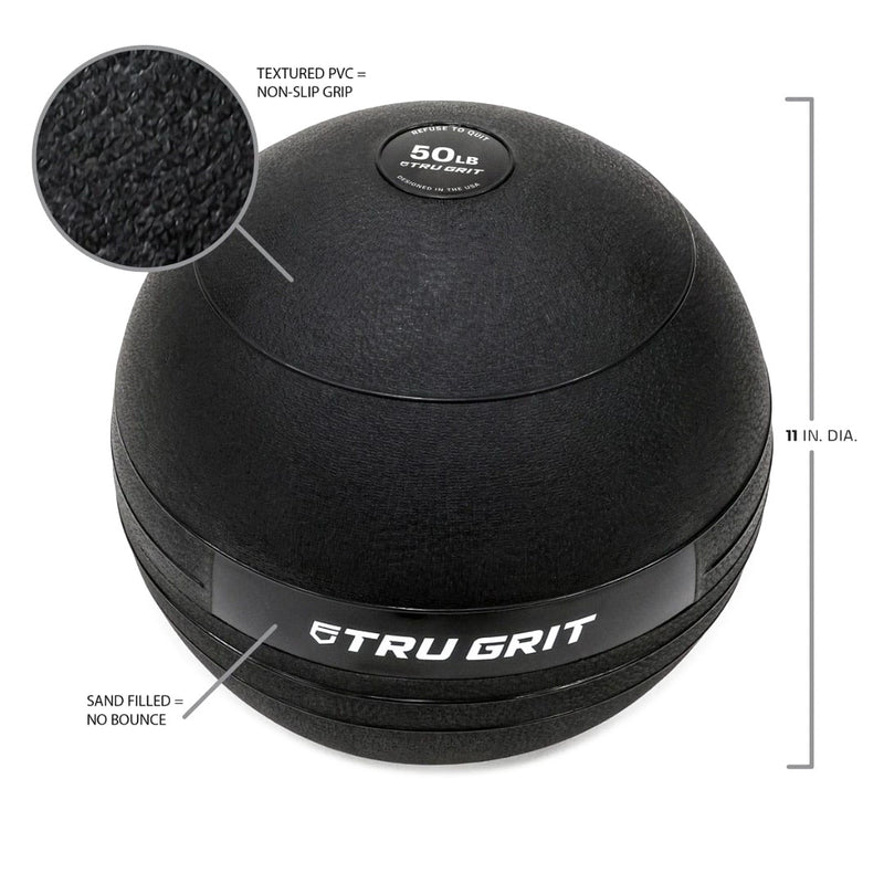 TruGrit Heavy Duty Slam Ball 50lb