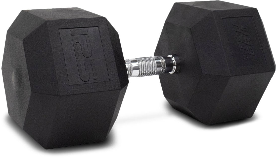 TruGrit Hex Elite TPU Dumbbells25lb