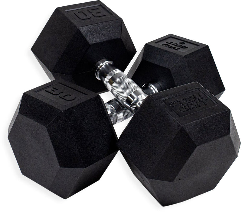 TruGrit Hex Elite TPU Dumbbells0lb