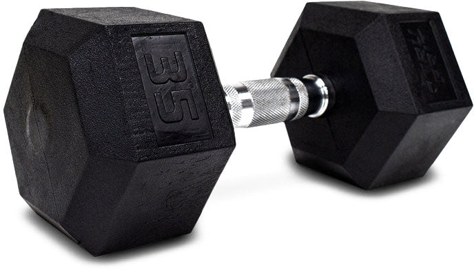 TruGrit Hex Elite TPU Dumbbells5lb