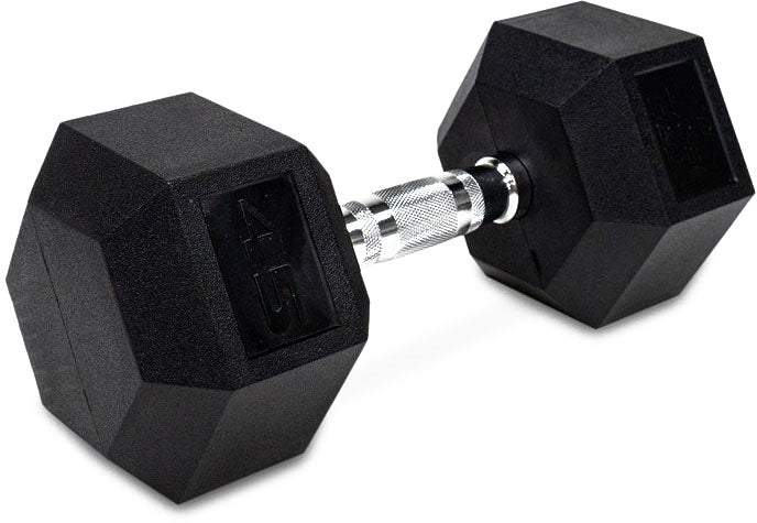 TruGrit Hex Elite TPU Dumbbells 45lb