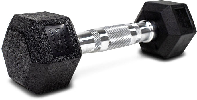 TruGrit Hex Elite TPU Dumbbells 5lb