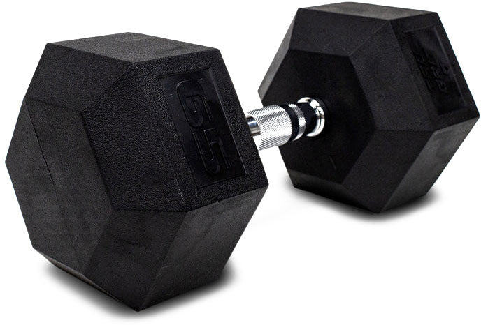 TruGrit Hex Elite TPU Dumbbells 65lb