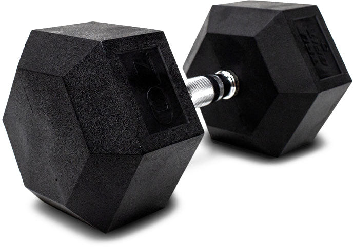 TruGrit Hex Elite TPU Dumbbells 70lb