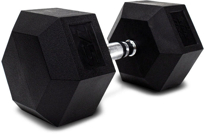 TruGrit Hex Elite TPU Dumbbells 75lb