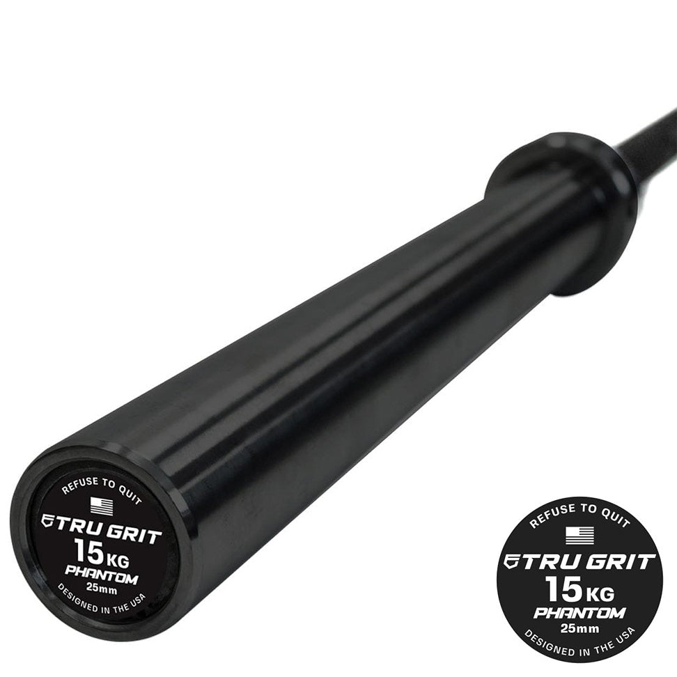 TruGrit Phantom Series Womens Olympic Cerakote Barbell 4