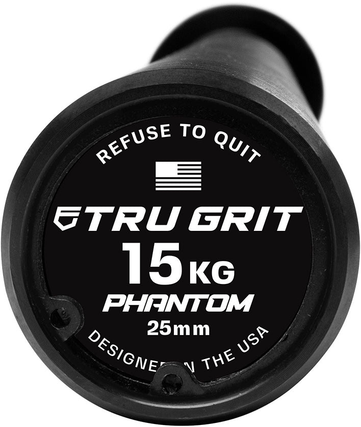 TruGrit Phantom Series Womens Olympic Cerakote Barbell