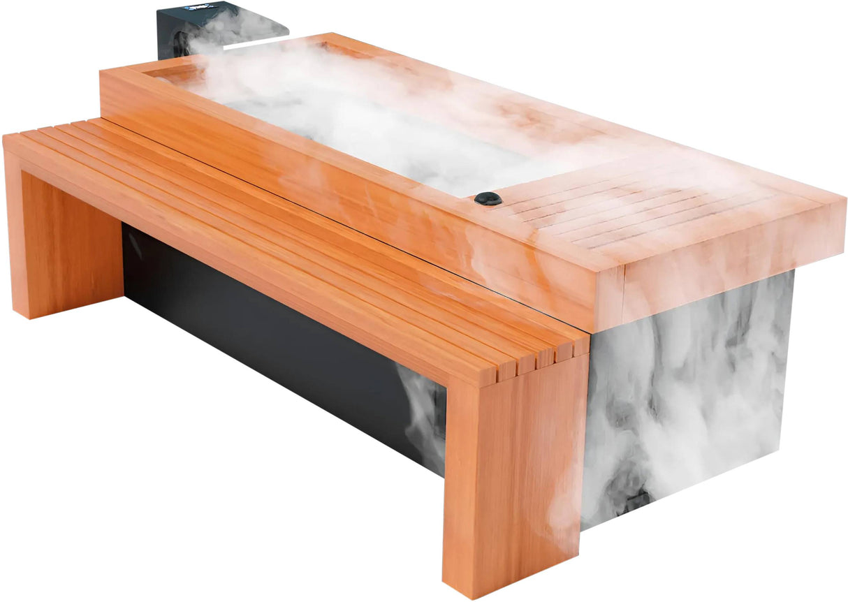 ZiahCare's Frozen 3 Standard Commercial All-In-One Cold Plunge Tub Mockup Image 5