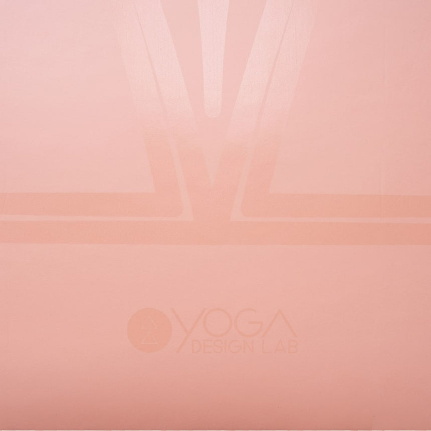 Yoga Design Lab Diamond Align Coral Infinity Mat