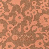 Yoga Design Lab FloralBatikCoral Cork Mat 7