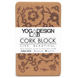 Yoga Design Lab FloralBatikTonal Cork Block