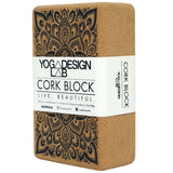 Yoga Design Lab Mandala Black Cork Block 5