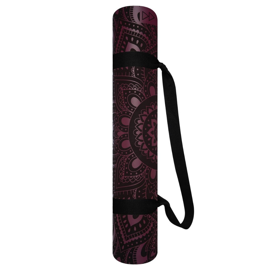 Yoga Design Lab Mandala Burgundy Infinity Mat