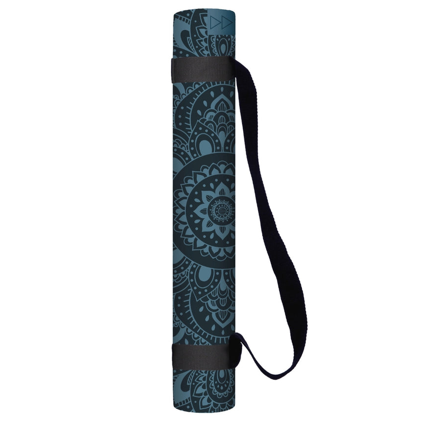 Yoga Design Lab Mandala Teal Infinity Mat