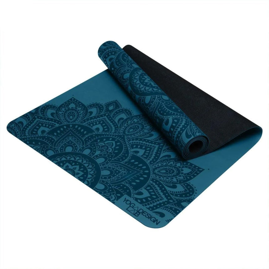 Yoga Design Lab Mandala Teal Infinity Mat 5