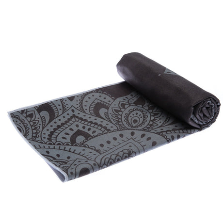 Yoga Design Lab MandalaBlack Mat Towel 4