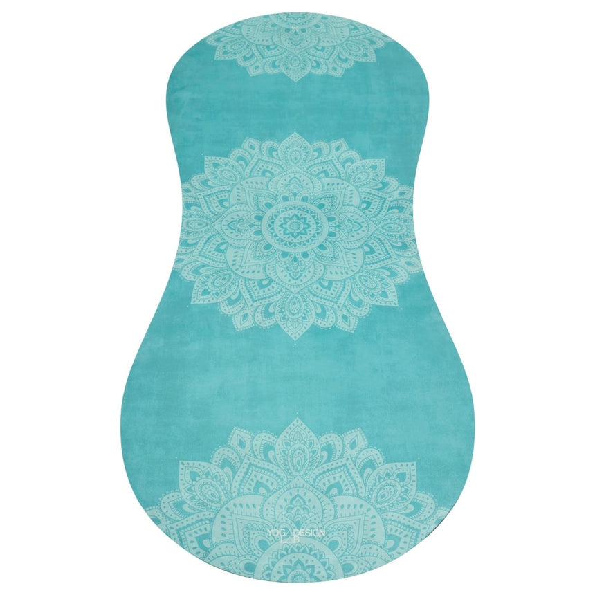 Yoga Design Lab MandalaTurquoise Curve Mat