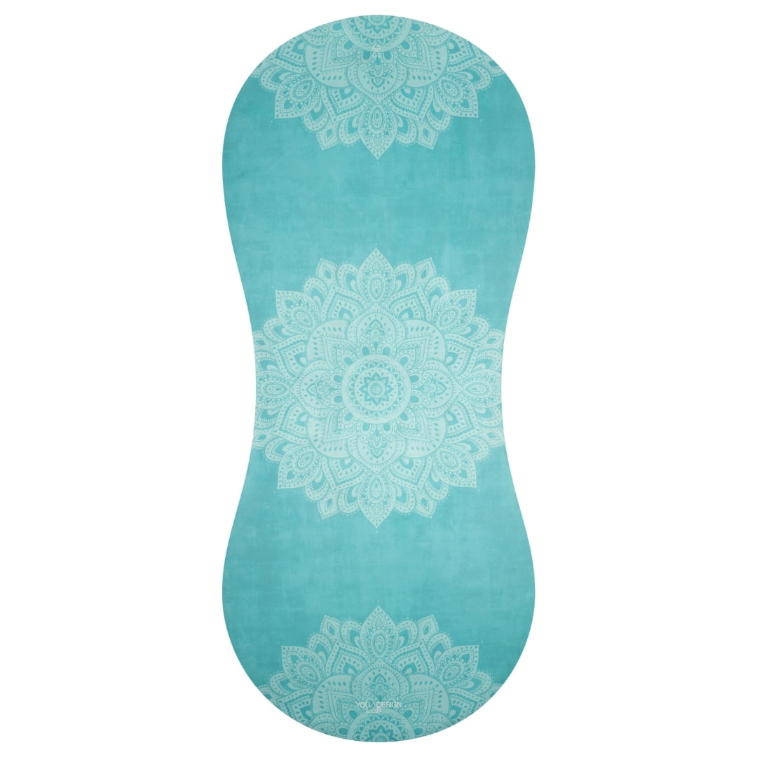 Yoga Design Lab MandalaTurquoise Curve Mat