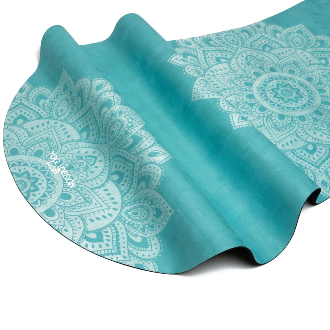 Yoga Design Lab MandalaTurquoise Curve Mat