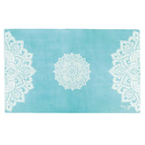 Yoga Design Lab MandalaTurquoise Hand Towel