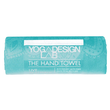 Yoga Design Lab MandalaTurquoise Hand Towel