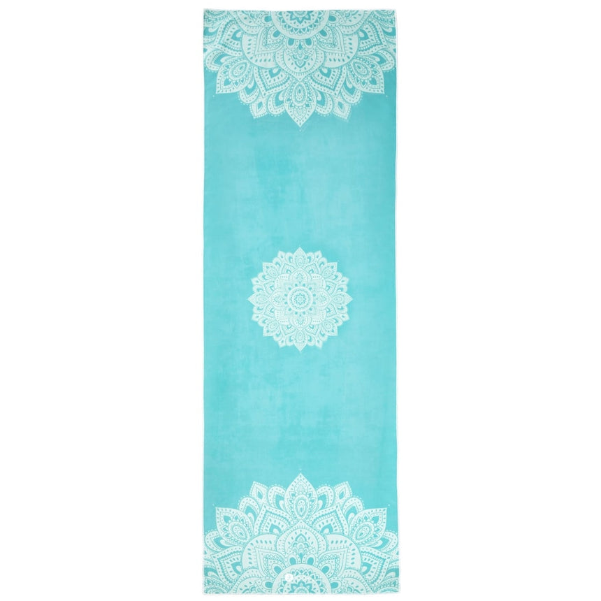 Yoga Design Lab MandalaTurquoise Mat Towel