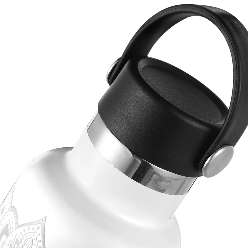 Yoga Design Lab MandalaWhiteWaterBottle