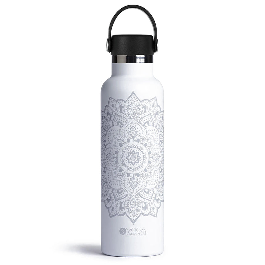 Yoga Design LabMandalaWhiteWaterBottle