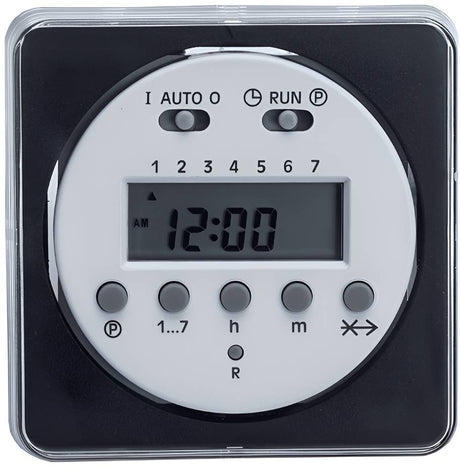 Amerec 24 Hour 7 Day Digital Time Clock With Battery Back Up