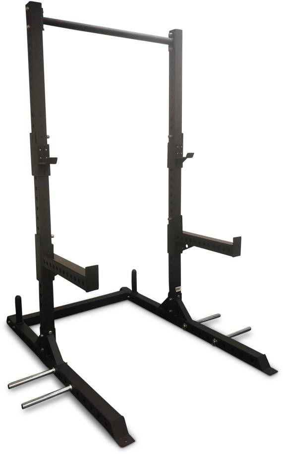 ZiahCare's Diamond Fitness Robust Half Power Rack Mockup Image 2